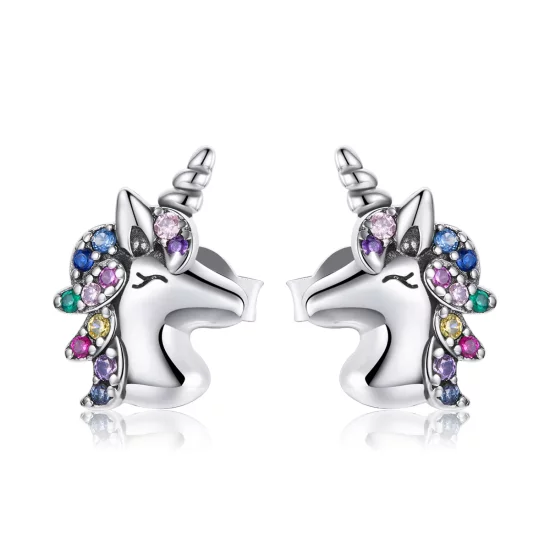 PANDORA Style Pointed Pony Stud - BSE496