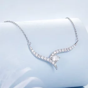 PANDORA风格简约线条项链 - BSN400 PANDORA风格简约线条项链 - BSN400