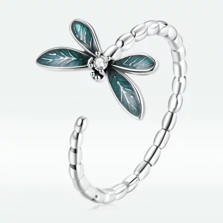 PANDORA Style Gorgeous Dragonfly Open Ring - BSR216