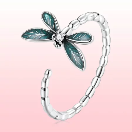 PANDORA Style Gorgeous Dragonfly Open Ring - BSR216