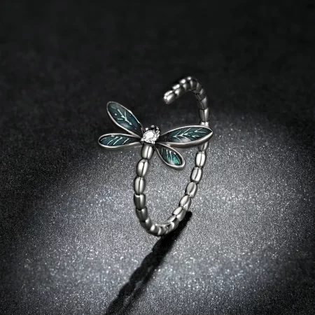 PANDORA Style Gorgeous Dragonfly Open Ring - BSR216