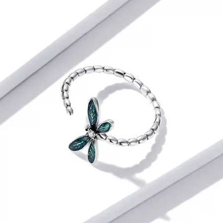 PANDORA Style Gorgeous Dragonfly Open Ring - BSR216