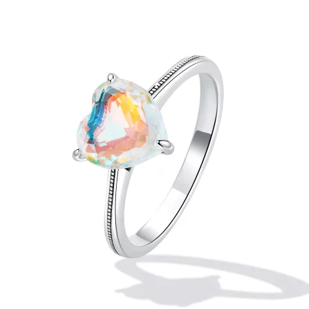 PANDORA Style Colorful Heart Ring - BSR252