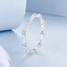 PANDORA风格精美小单圈戒指 - BSR576