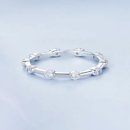 PANDORA风格精美小单圈戒指 - BSR576