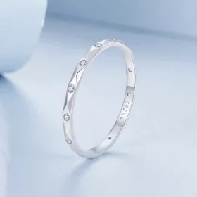 PANDORA Style Shining Diamond Small Single Ring - BSR578 PANDORA Style Shining Diamond Small Single Ring - BSR578