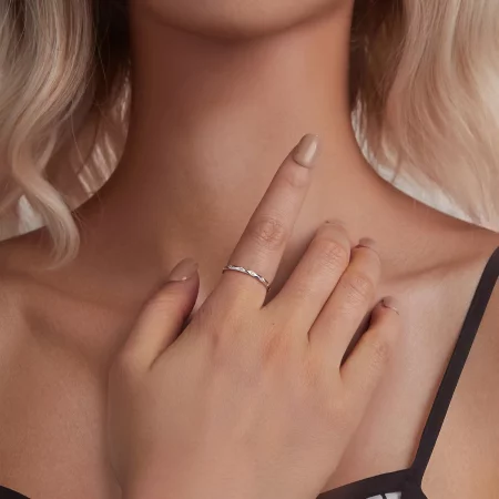 PANDORA Style Shining Diamond Small Single Ring - BSR578