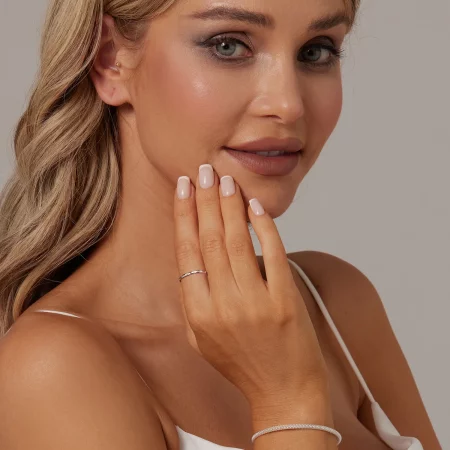 PANDORA Style Shining Diamond Small Single Ring - BSR578