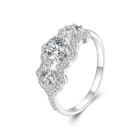 PANDORA Style Brilliant Star Ring - BSR584
