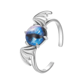 PANDORA Style Devil Eye Open Ring - BSR605-E PANDORA Style Devil Eye Open Ring - BSR605-E