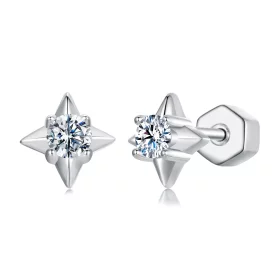 PANDORA Style Star Sparkling Earrings (One Certificate) - MSE067 PANDORA Style Star Sparkling Earrings (One Certificate) - MSE067