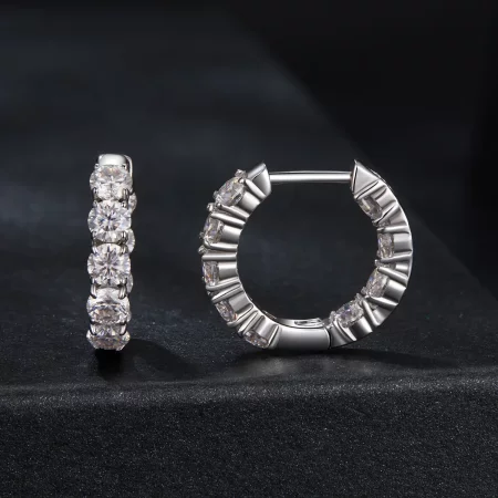 PANDORA Style Sparkling Earrings (One Certificate) - MSE069