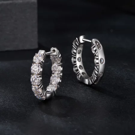 PANDORA Style Sparkling Earrings (One Certificate) - MSE069