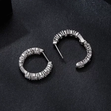 PANDORA Style Sparkling Earrings (One Certificate) - MSE069