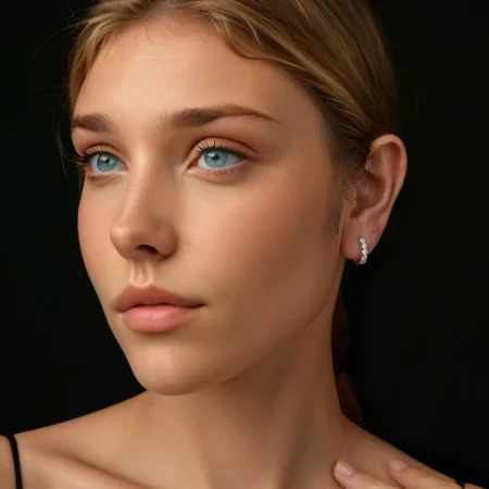 PANDORA Style Sparkling Earrings (One Certificate) - MSE069