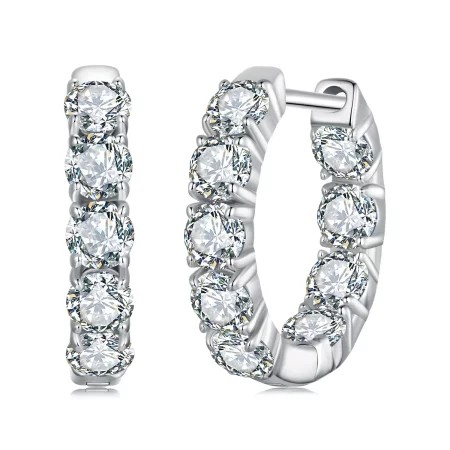 PANDORA Style Sparkling Earrings (One Certificate) - MSE069
