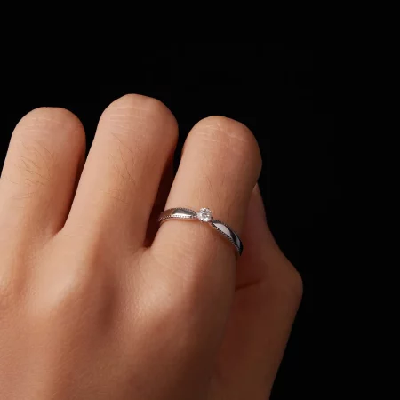 PANDORA风格 精美闪耀戒指（一证一物）- MSR062