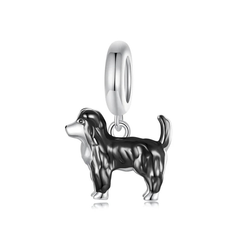 (image for) PANDORA Style Border Collie Pendant - SCC2836 - Product Image