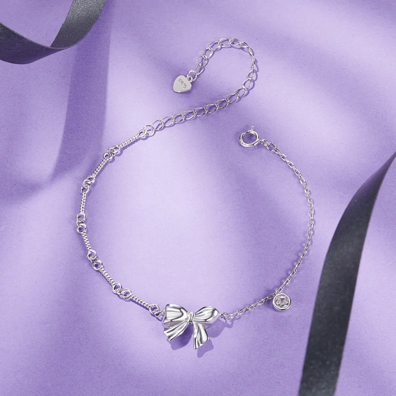 (image for) PANDORA Style Bow bracelet - BSB187 - View 2