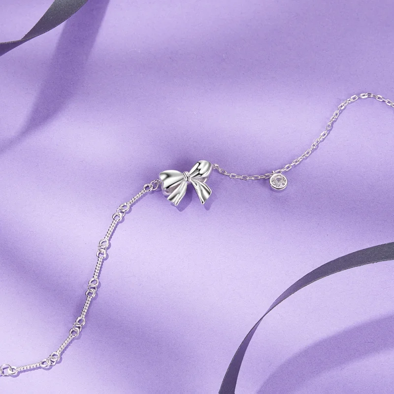 (image for) PANDORA Style Bow bracelet - BSB187 - View 4