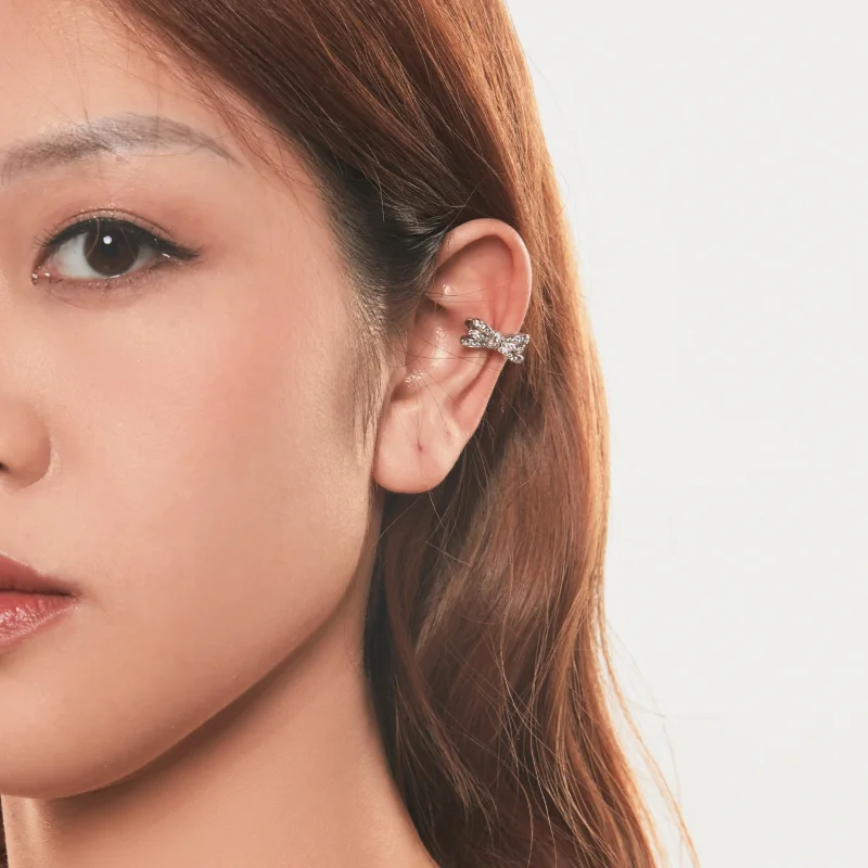 (image for) PANDORA Style Bow Ear Cuff - YIE248 - View 9