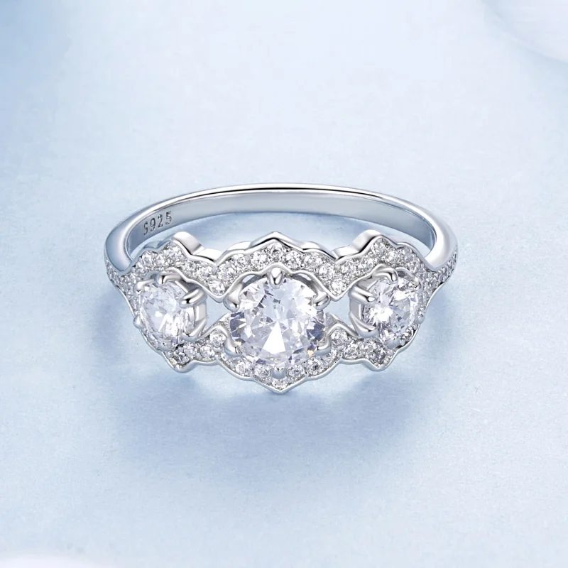 (image for) PANDORA Style Brilliant Star Ring - BSR584 - View 4