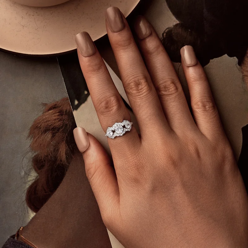 (image for) PANDORA Style Brilliant Star Ring - BSR584 - View 5