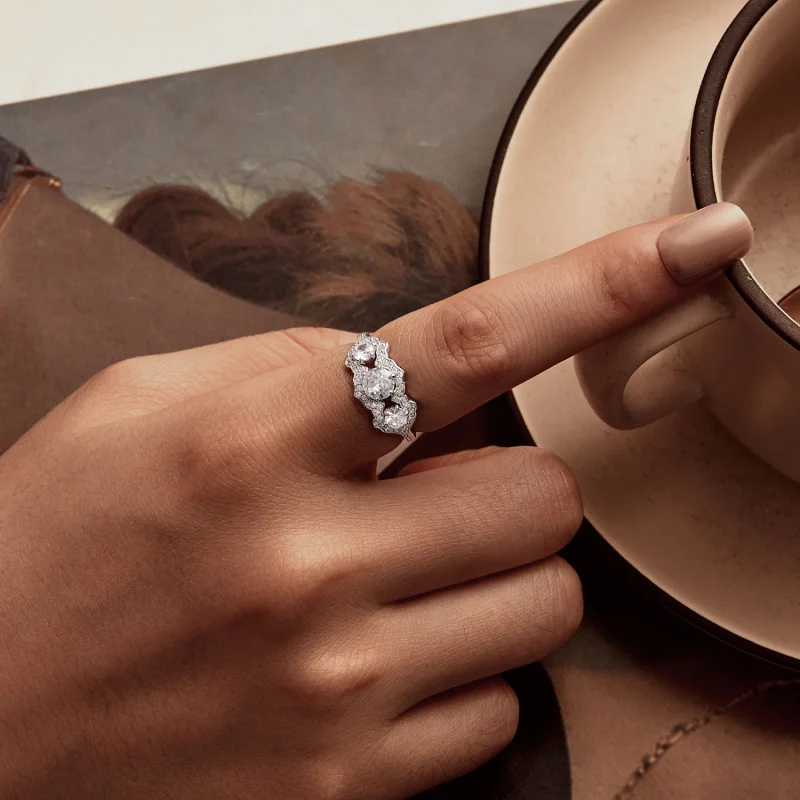 (image for) PANDORA Style Brilliant Star Ring - BSR584 - View 6