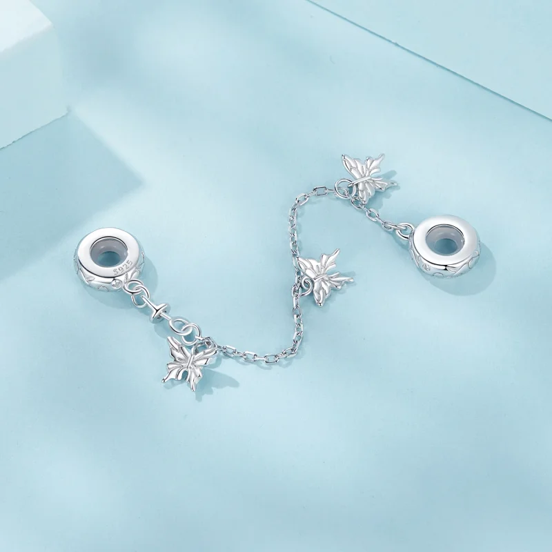 (image for) PANDORA Style Butterfly safety chain - SCC2829 - View 2