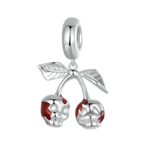 (image for) PANDORA Style Cherry Skull Pendant - SCC2904