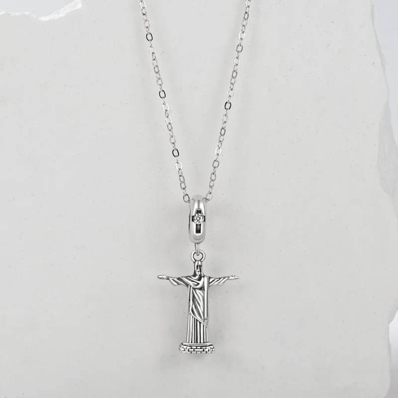 (image for) PANDORA Style Christ the Redeemer Pendant - SCC2875 - View 3