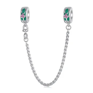 (image for) PANDORA Style Christmas Holly Safety Chain - SCC2918