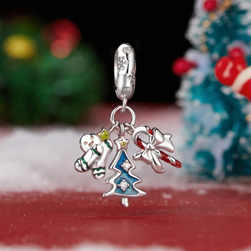 (image for) PANDORA Style Christmas Joy Pendant - SCC2914 - View 2