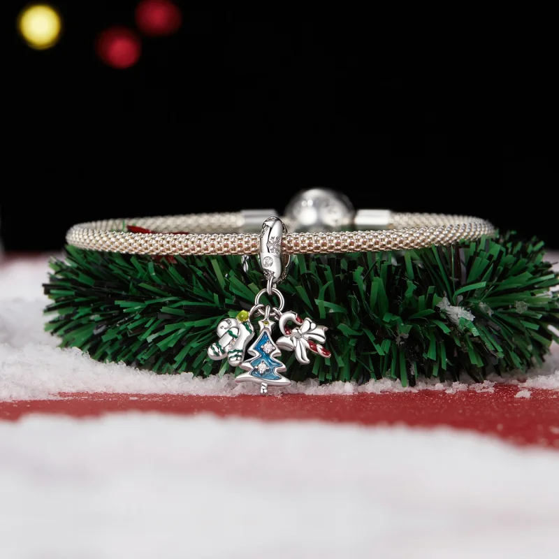 (image for) PANDORA Style Christmas Joy Pendant - SCC2914 - View 3