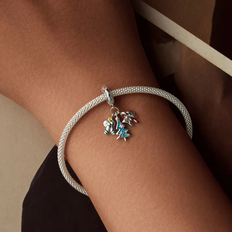 (image for) PANDORA Style Christmas Joy Pendant - SCC2914 - View 5