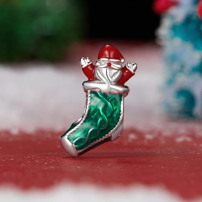 (image for) PANDORA Style Christmas Stocking Beads - SCC2915 - View 2