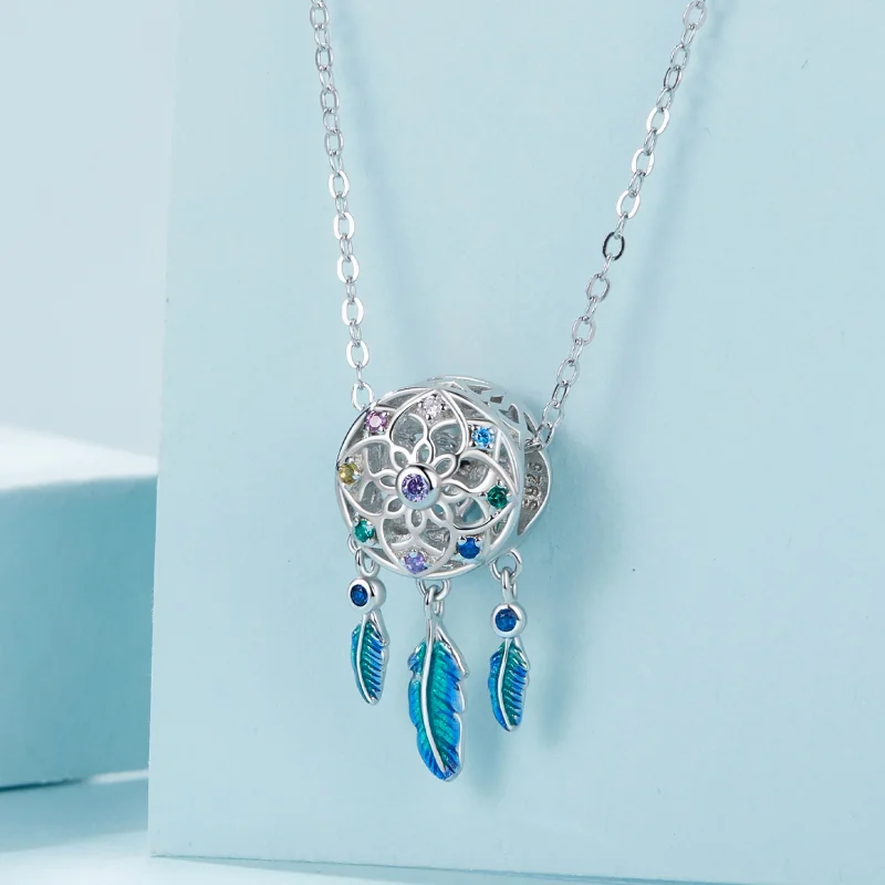 (image for) PANDORA Style Colorful dream catcher Charm - SCC2816 - View 3