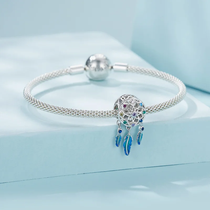 (image for) PANDORA Style Colorful dream catcher Charm - SCC2816 - View 4