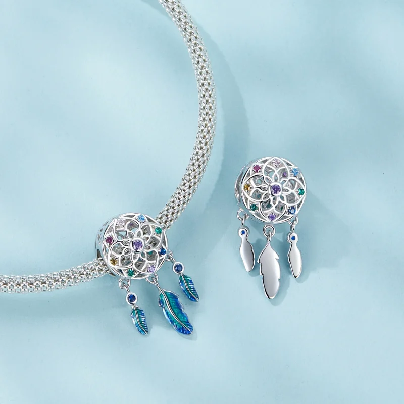 (image for) PANDORA Style Colorful dream catcher Charm - SCC2816 - View 5