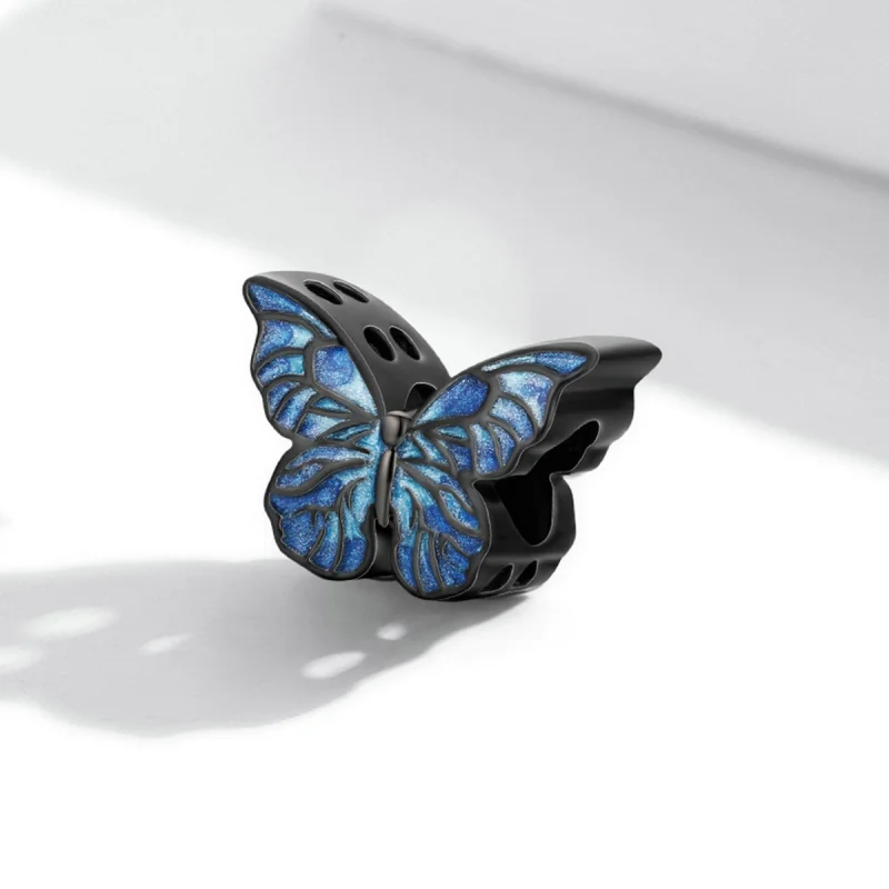(image for) PANDORA Style Dark Butterfly Charm - BSC550 - View 2