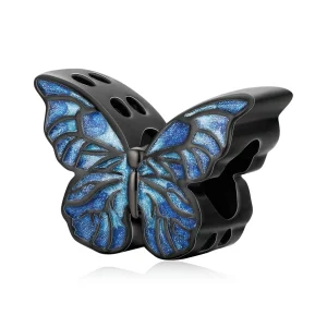 (image for) PANDORA Style Dark Butterfly Charm - BSC550