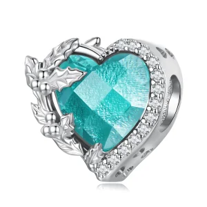 (image for) PANDORA Style December birthstone heart charm - BSC660-12