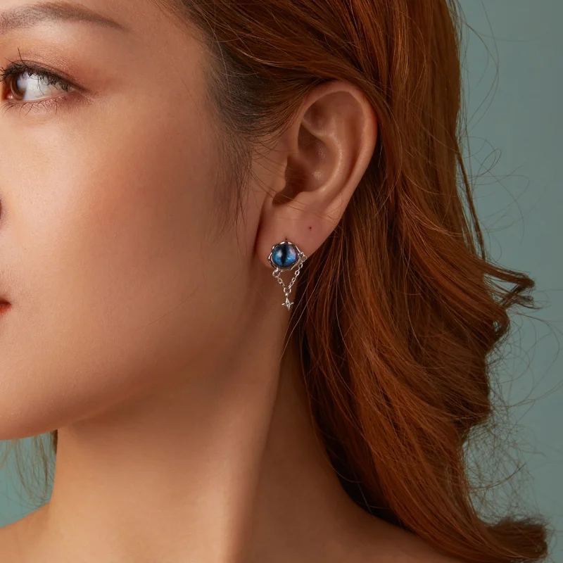 (image for) PANDORA Style Devil Eye Earrings - BSE1092 - View 9