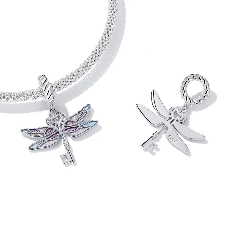 (image for) PANDORA Style Dragonfly Key Pendant - BSC603 - View 4