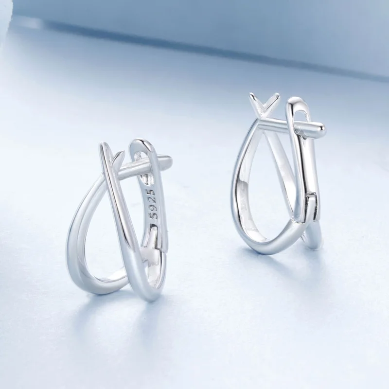 (image for) PANDORA Style Exquisite silver ear buckle - BSE1053 - View 3