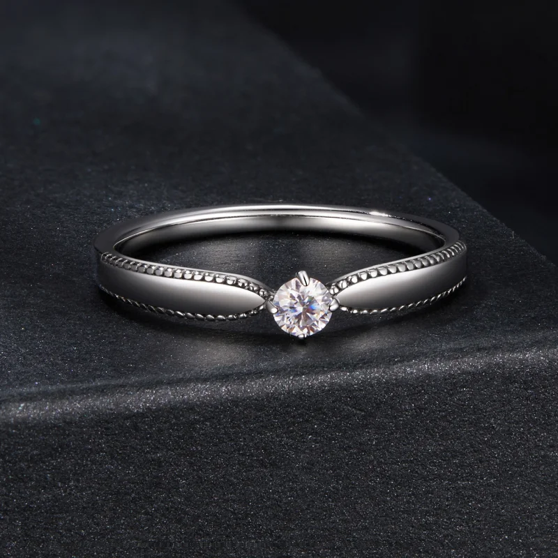 (image for) Pandora Style Exquisite Sparkling Ring (Certificate Included) - MSR062 - View 3