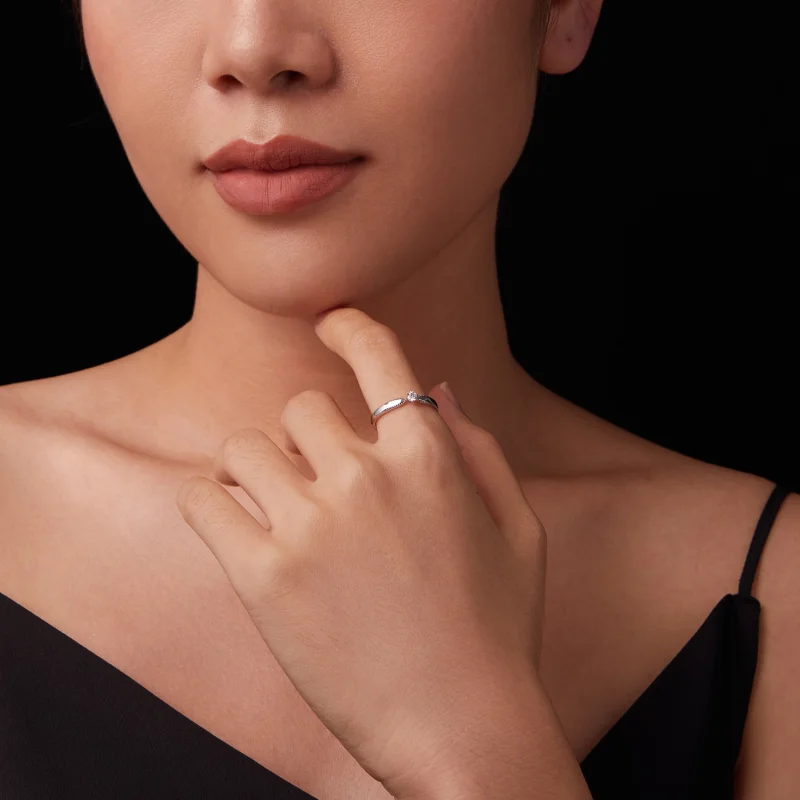 (image for) Pandora Style Exquisite Sparkling Ring (Certificate Included) - MSR062 - View 9