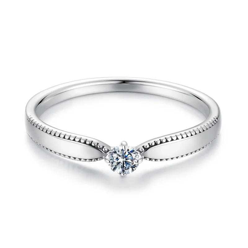 (image for) Pandora Style Exquisite Sparkling Ring (Certificate Included) - MSR062 - Product Image