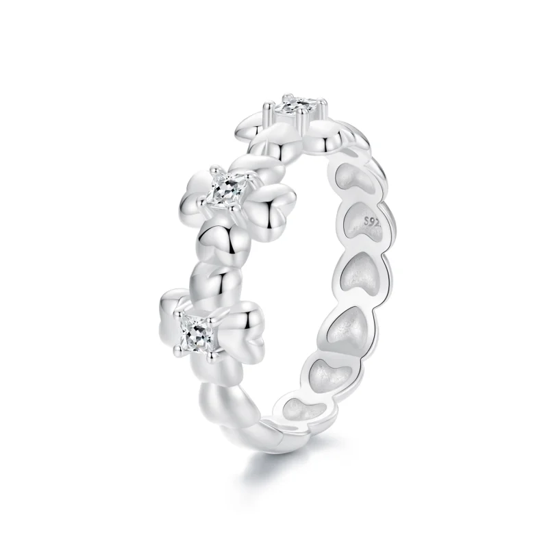 (image for) PANDORA Style Four Leaf Clover Ring - SCR1045 - Product Image