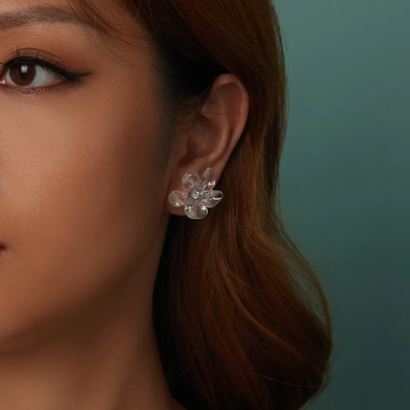 (image for) PANDORA Style Fresh flower earrings - SCE1804 - View 9